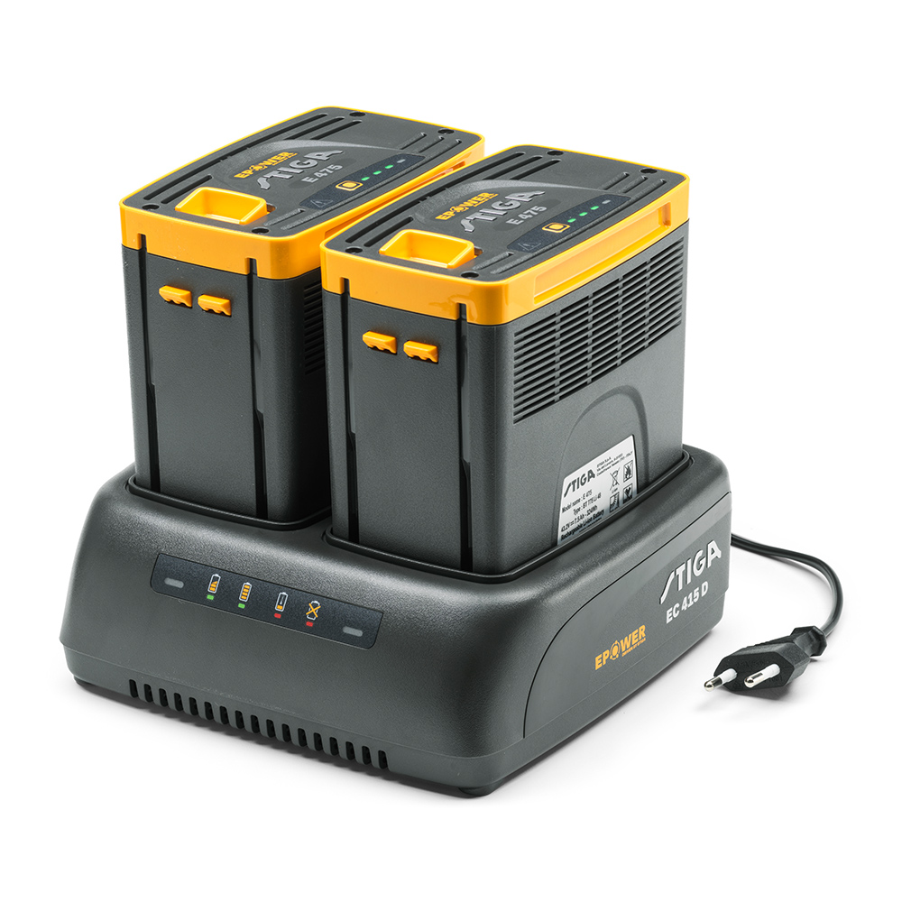 Produktabbildung: STIGA - Standard-Doppelladegerät E-Power EC 415 D